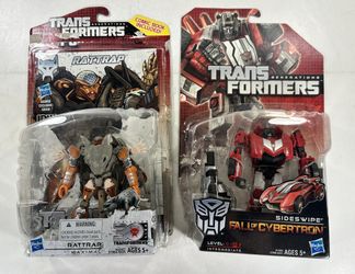 TRANSFORMERS GENERATIONS RATTRAP SIDESWIPE