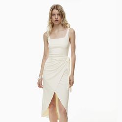 Aritzia Wilfred Saturn Midi Dress- Small