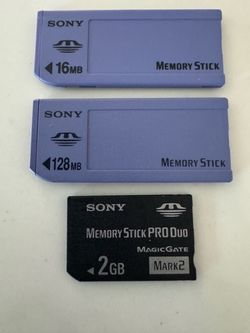 Sony Memory Sticks/ Cards