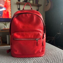 Red coach bookbag