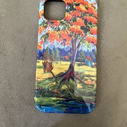Society 6 Flamboyan Tree iPhone 13 Cover 