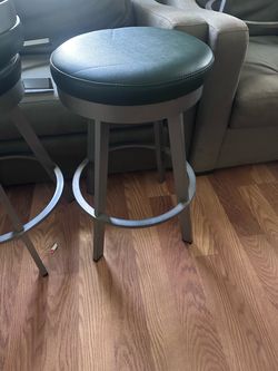 Swivel Bar Stools – Newly Reupholstered – $60 Each