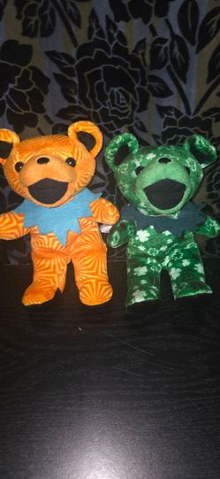 Vintage Liquid Blue Grateful Dead Bean Bear