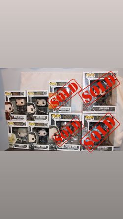 Game Of Thrones Funko Pops!