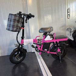 Folding electric scooter