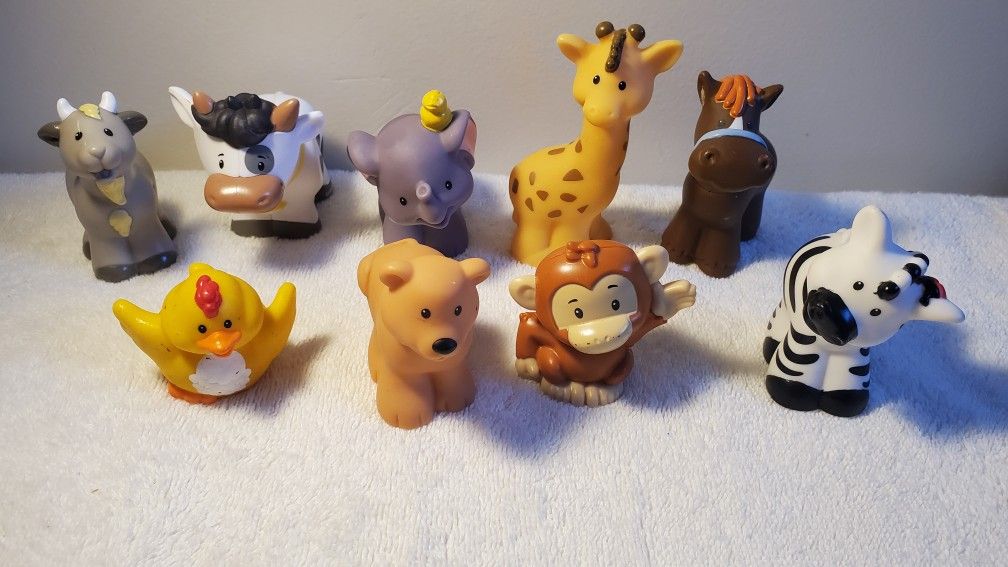Fisher Price Little People Animal Lot 