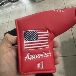 Pebble Beach Putter Head Cover New 