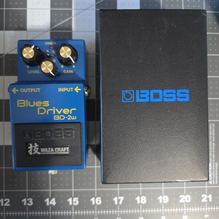 Boss Blues Driver BD-2W Waza Craft Guitar Pedal