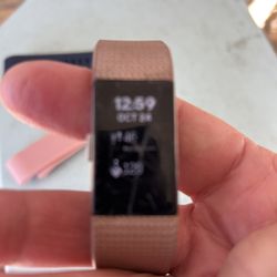 FITBIT CHARGE 2  VERSION 4.53. With Charger And 2 NEW Wrist Bands