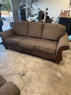Sofa and loveseat