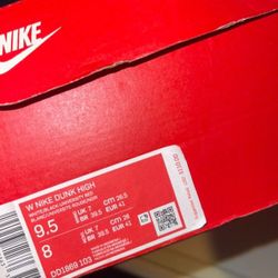 Brand New Nike Dunks High”