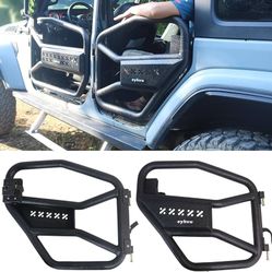 Brand new in box Rear Doors Set Off Road Fit for 2018-2024 Jeep Wrangler JL,Special Fashion Outlook Design with Big Size Tube,Rear
