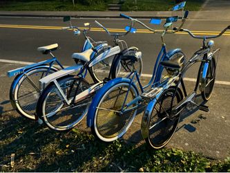 I HAVE STEEL OLD SCHOOL BICYCLES FOR SALE