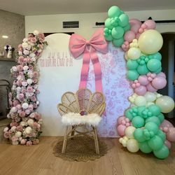 Tea Party Balloon Decor 