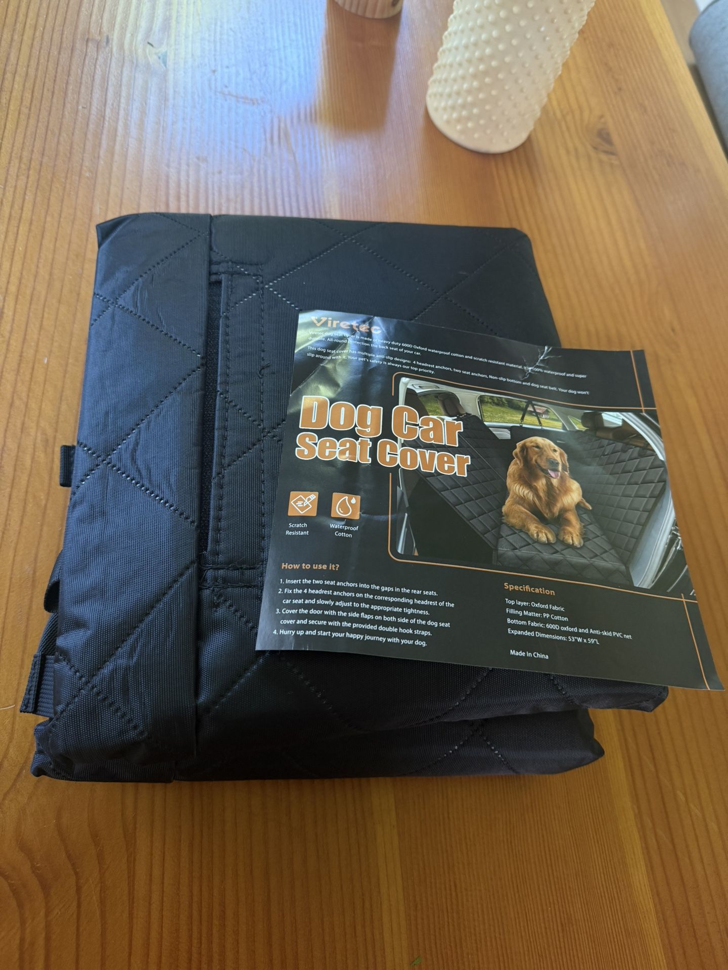 Dog Backseat Car Cover