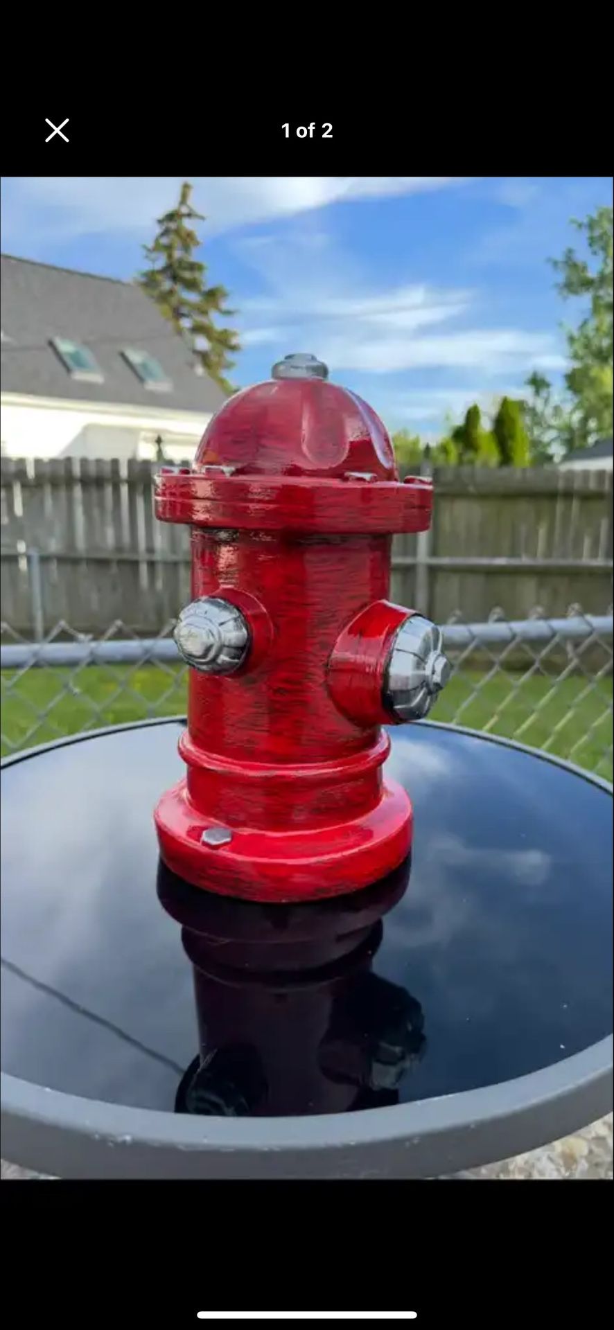 Fire Hydrant Statue