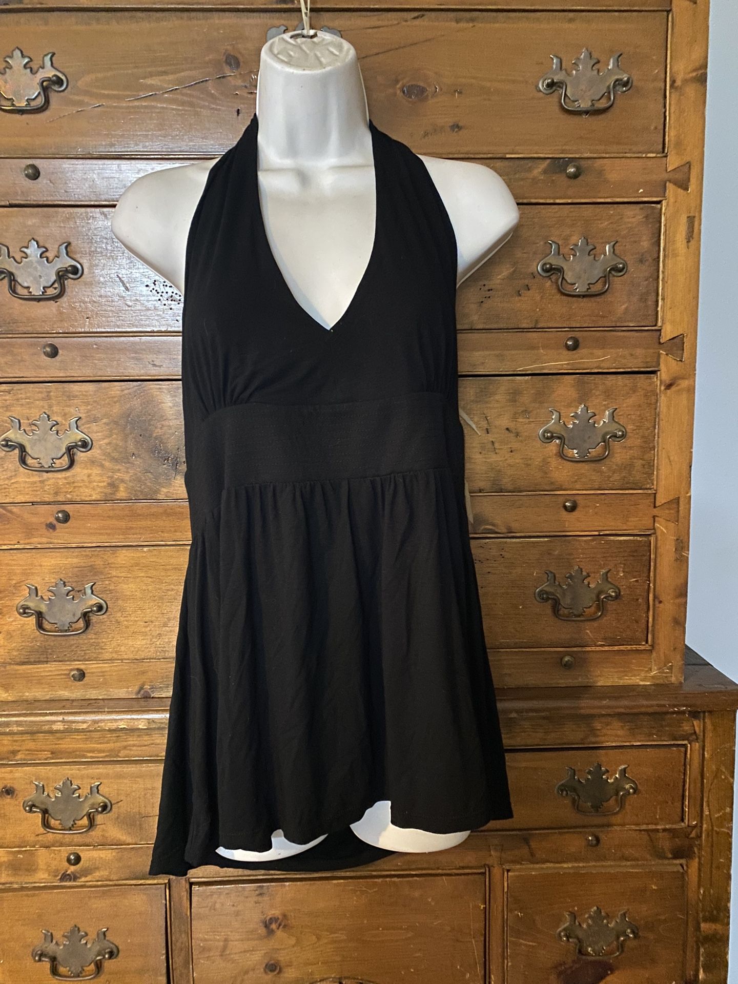 (N118) Womans Halter Tunic Top Size L New With Tags