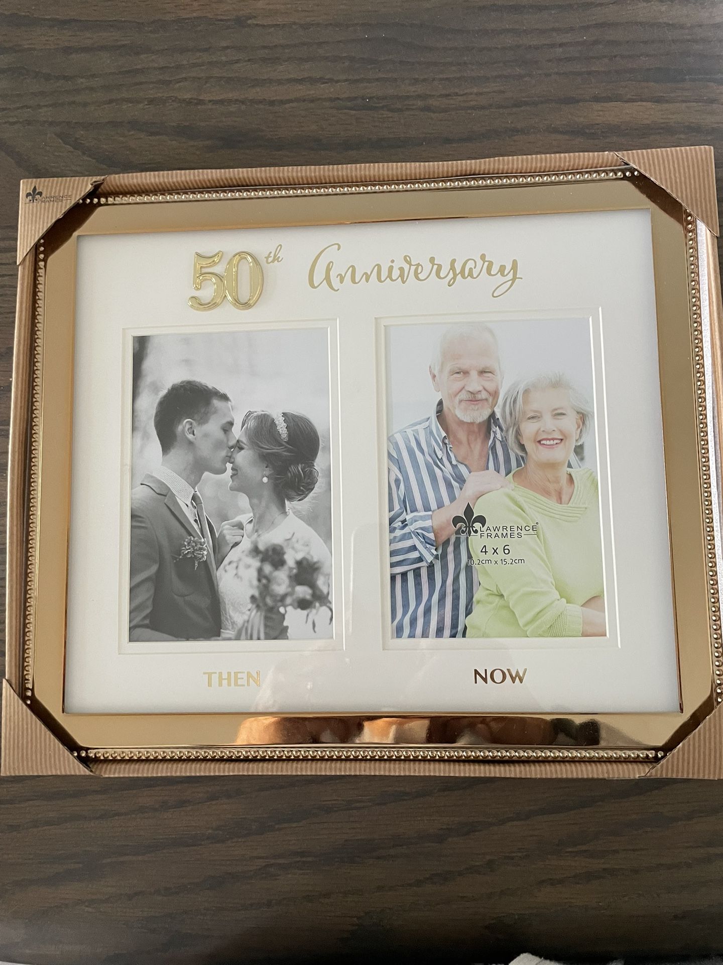 50th Anniversary Gold Frame 