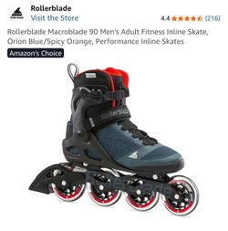 Rollerblade Macroblade 90 Men’s size 10.0 (Used Twice)
