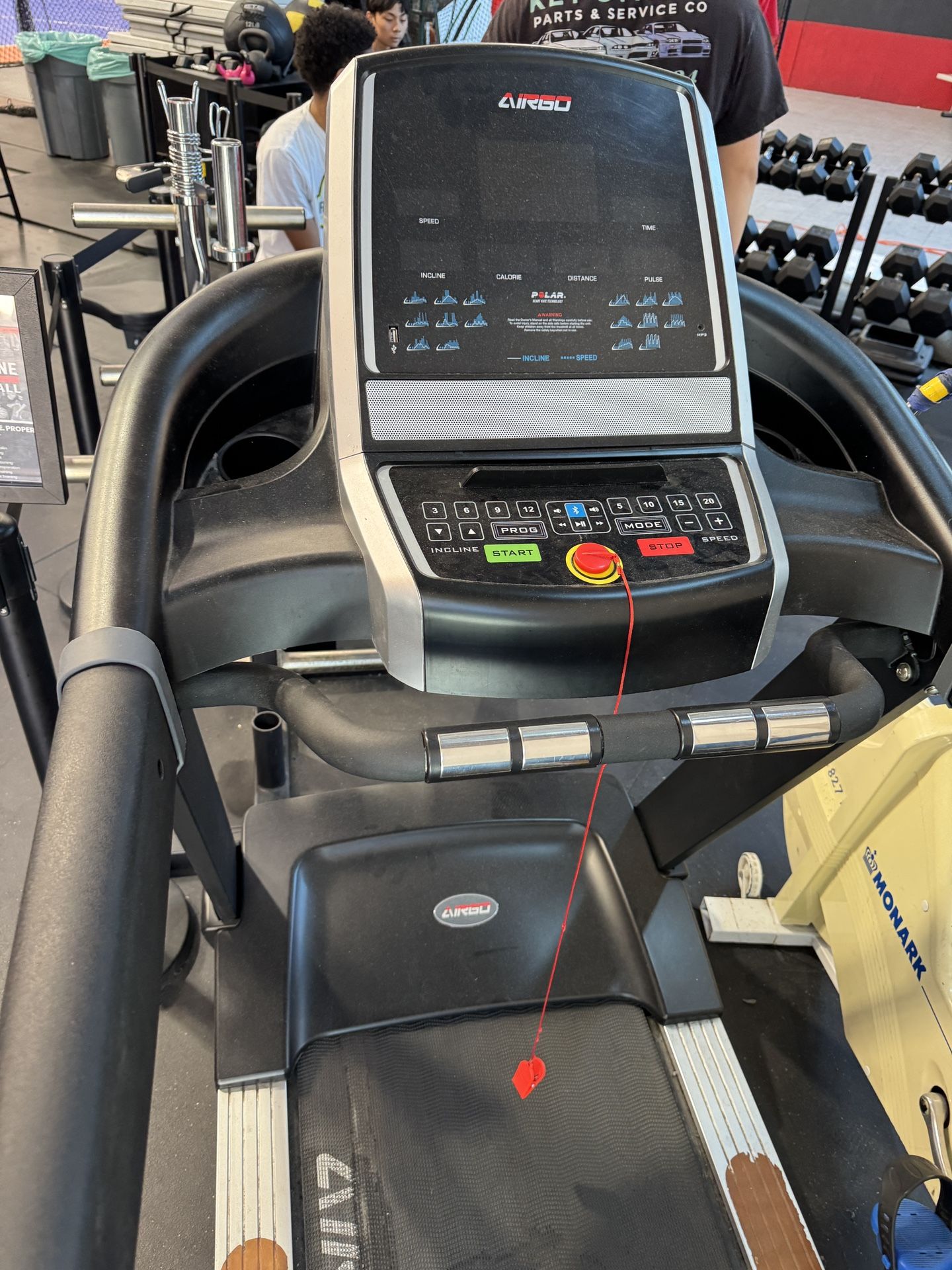 Treadmill Airgo Workout Equipment Gym Running