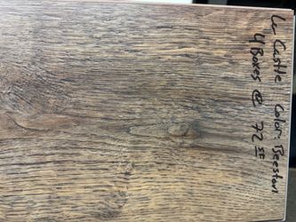 72 sf brown LVP flooring SUPER DEAL
