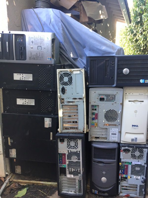10 computers left good for parts serious only 8 each who take all