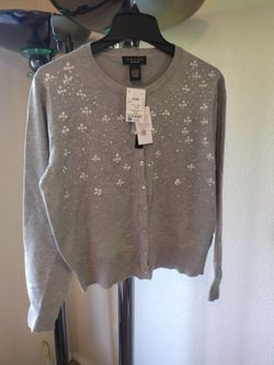 Grace the Perfect Fit Beaded Cardigan Sweater