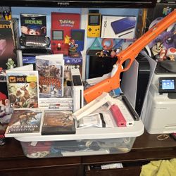 Nintendo Wii Shooters Bundle With 8 Games 