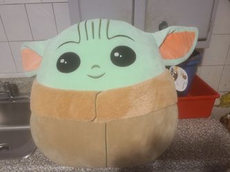 Jumbo Baby Yoda Grougu Star Wars Squishmallow Pillow Plush New
