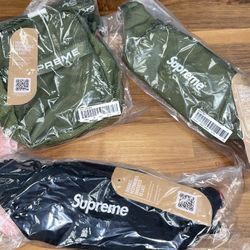 Supreme Fanny Pack Waist Bag Shoulder Bag Black Olive Green