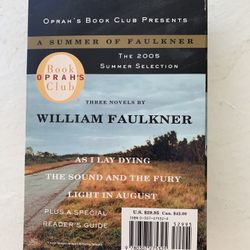 William Faulkner Novels - Oprah Book Club Collection