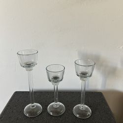 Glass Tea Light  Candle Holders