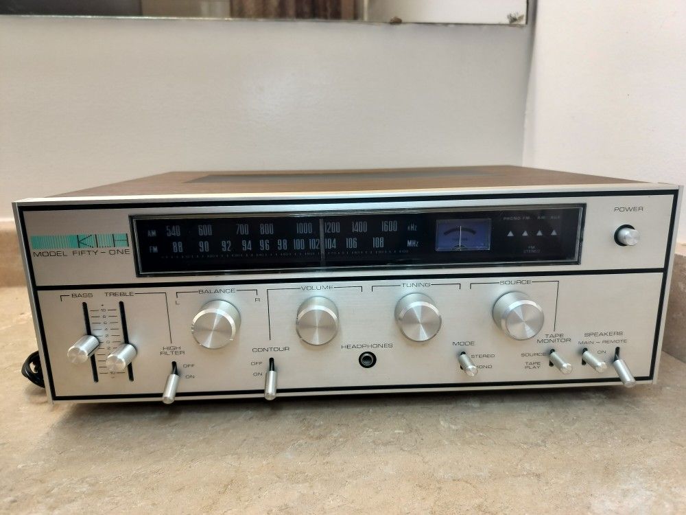 Vintage KLH Model Fifty One AM/FM Stereo Receiver System, Japan
