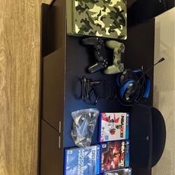 PlayStation 4, Headset & Games 