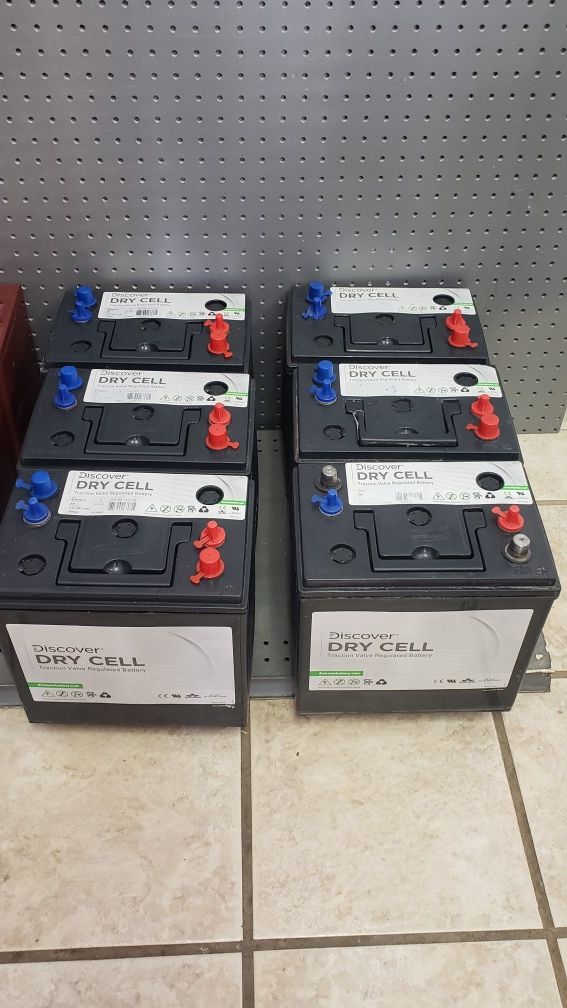 Battery Discover AGM Dry Cell for Sale in Las Vegas, NV OfferUp