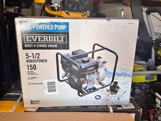 Everbilt 5.5 HP Gas-Powered Utility Pump