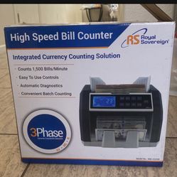 High Speed Bill Counter 