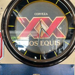 Dos Equis Wall Clock