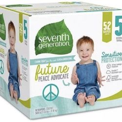 Seventh Generation Diapers Size 5