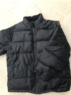 Ladies down puffer jacket, reversible