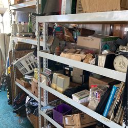Shelving Units About 4 Foot Wide 2 Foot Deep Six Or 7 Feet High $50 Each Firm