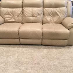 Power Recliner Sofa -Leather