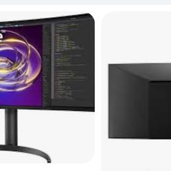 LG 34” Ultrawide Curved Monitor - New In Box