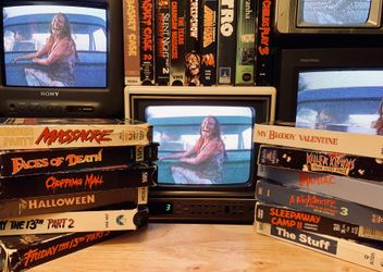 Got VHS Horror Tapes