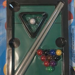 Mini Game Pool table 