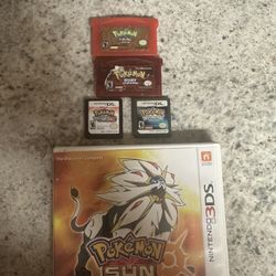 Pokémon Game Boy / DS Games 