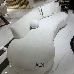 Brand New Ella Curved Sectional 