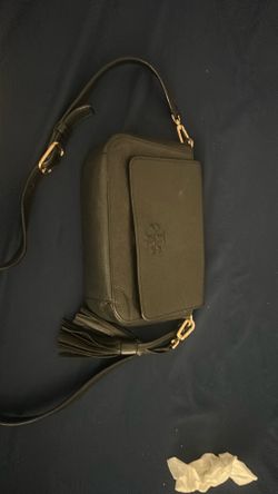 Tory Burch Thea Pebbled Leather Crossbody