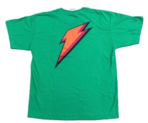 Y2K Vintage Gatorade promo double sided T-shirt sz L