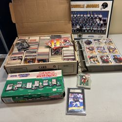 Big Album Football Card Collection - maybe 3,000 or more cards